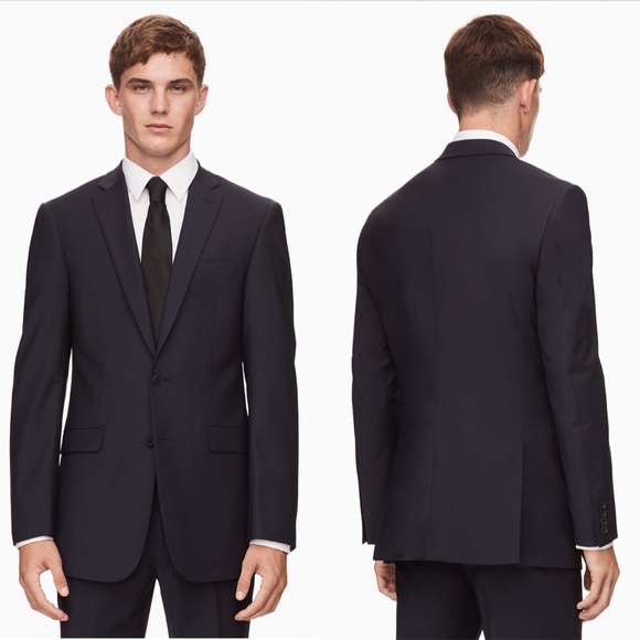 calvin klein ultra slim fit suit